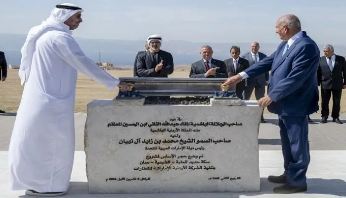 2.5 مليار دولار و403 كيلومترات.. الإمارات والأردن يطلقان مشروعًا استراتيجيًا للسكك الحديدية