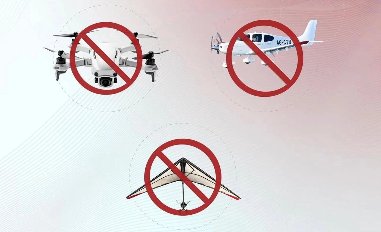 الهيئة العامة للطيران المدني تعلق جميع تصاريح الطيران الترفيهي والرياضي وتحذر المخالفين