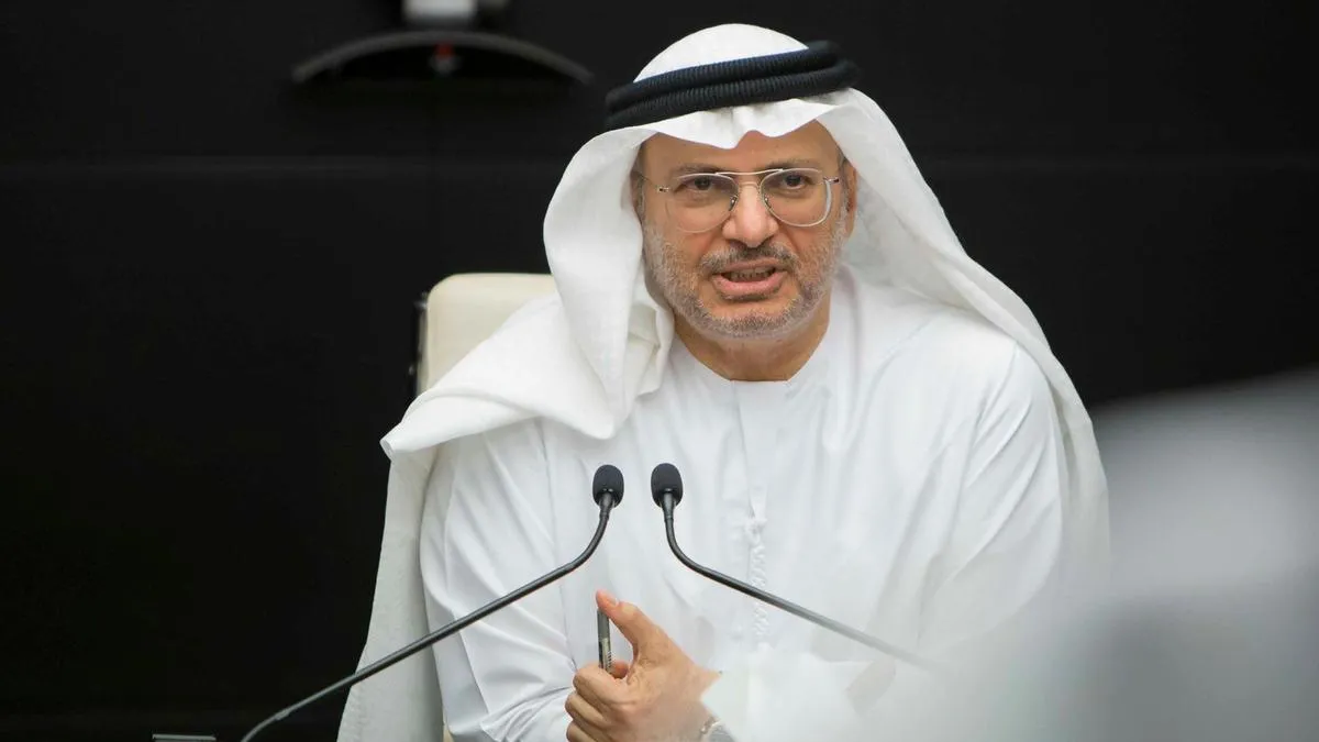 قرقاش: مسيرة الاتحاد تجاوزت التحديات بحكمة المؤسسين وإرادة البناء.