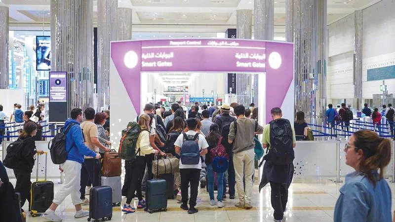 منافذ دبي تسجل إقبالاً لافتاً وتؤكد ريادتها في إدارة حركة المسافرين